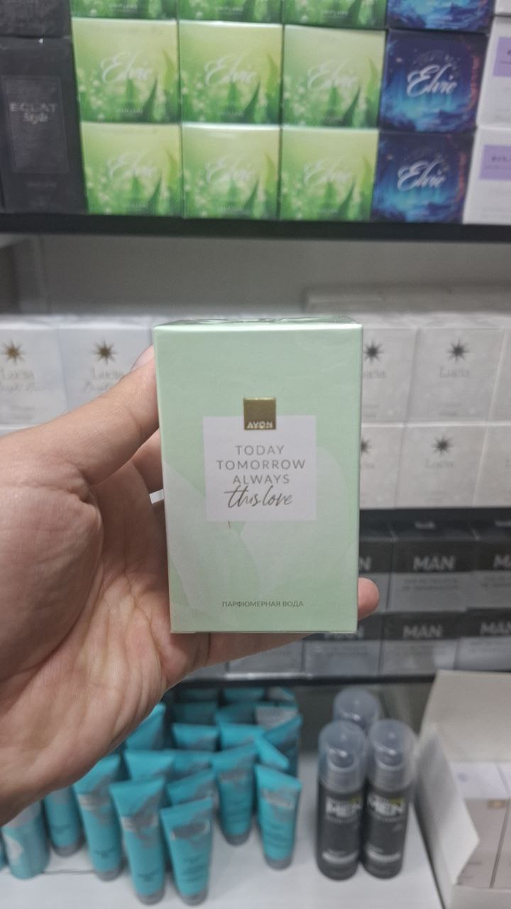 Avon Today Tomorrow Always This Love parfyumi, 50 ml - Moviy yashil