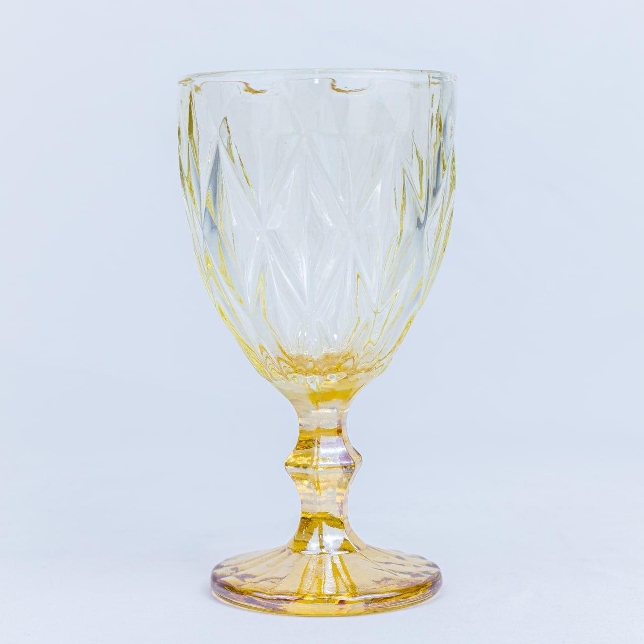 Salvare Pearlescent Amber shisha bokallar to'plami, 340 ml, 6 dona - Oltin