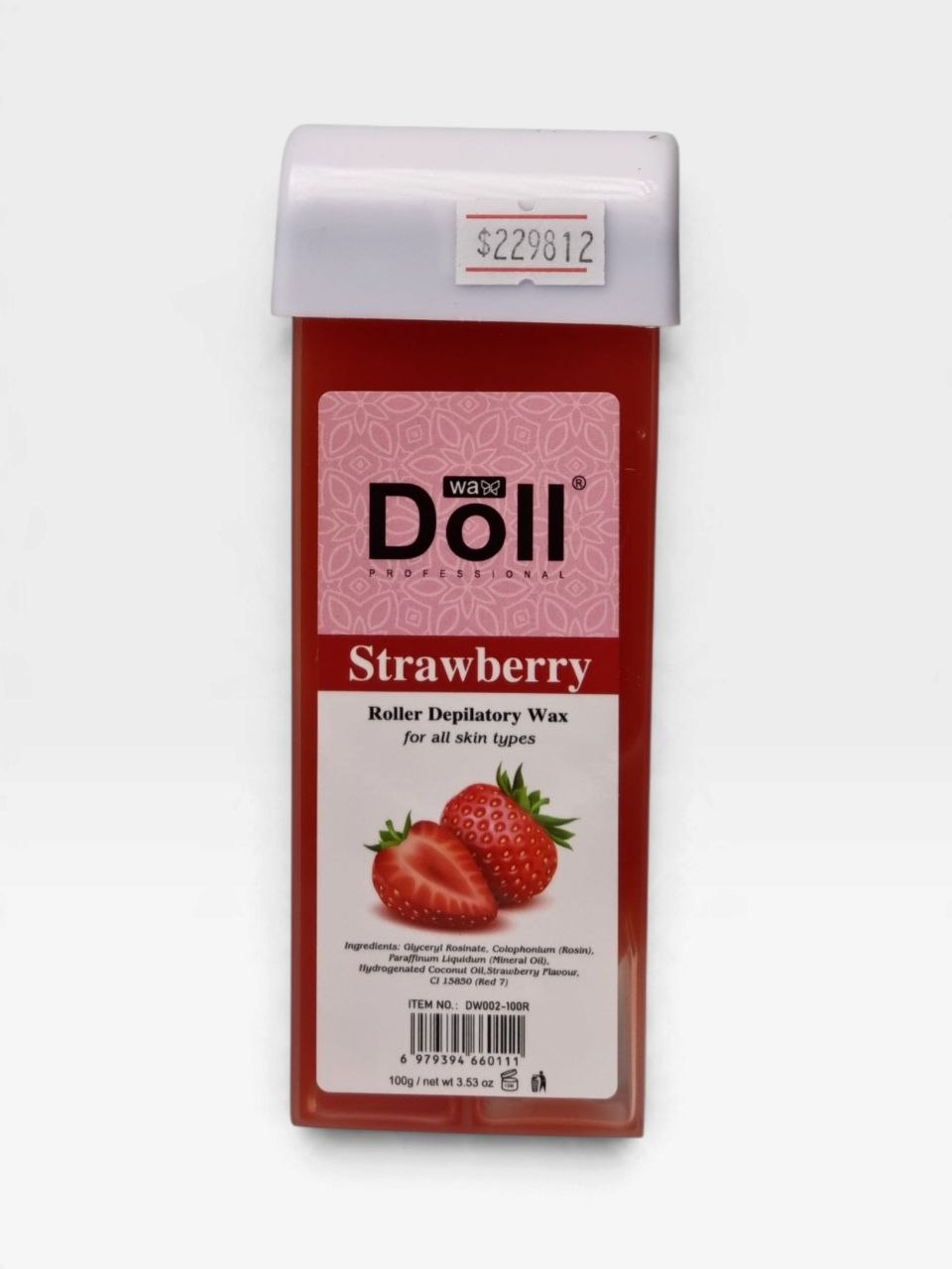 Rolikli depilyatsiya voski Wax Doll - Qizil