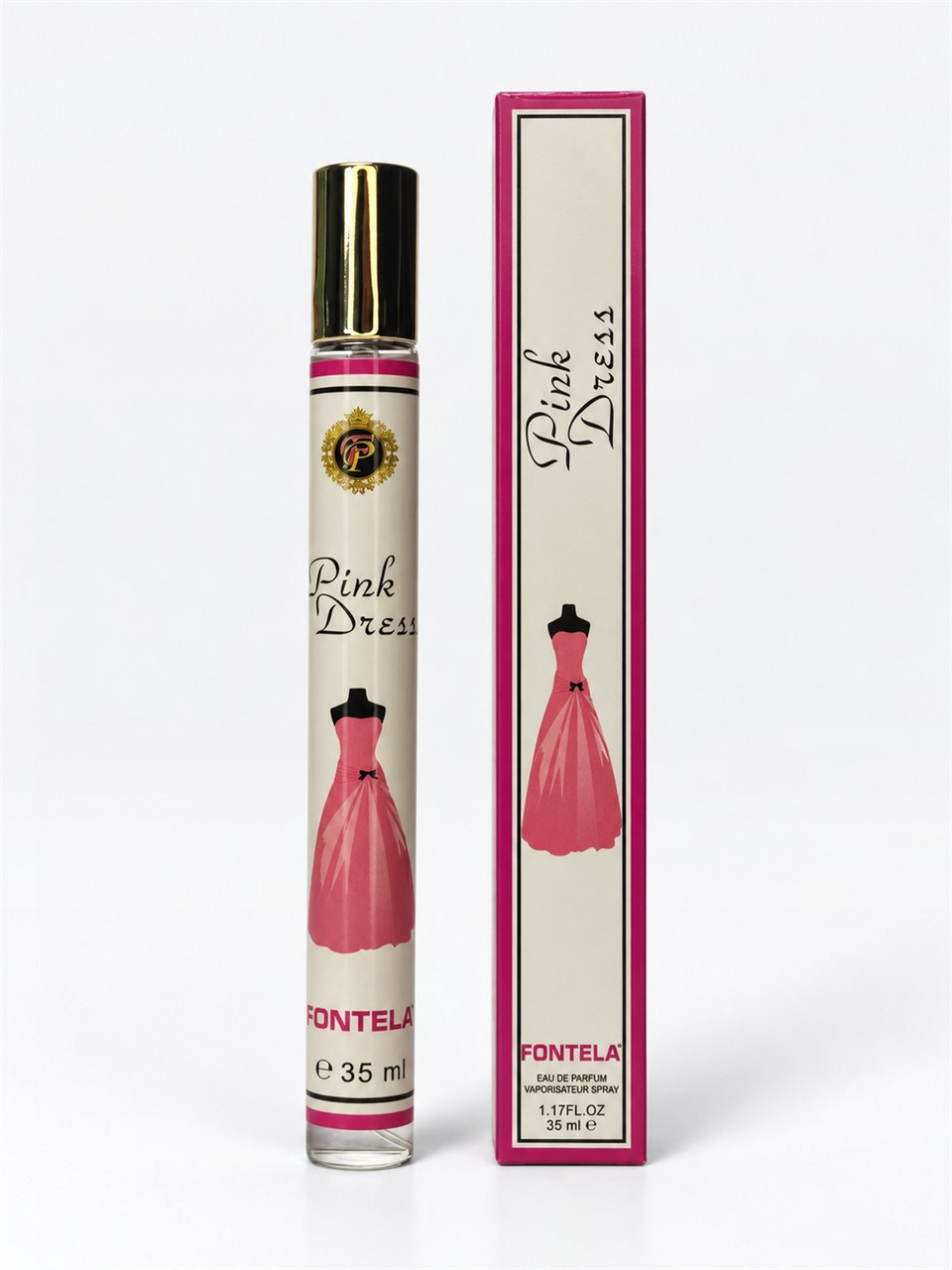 Fontela Pink Dress atir, 35 ml - Pushti