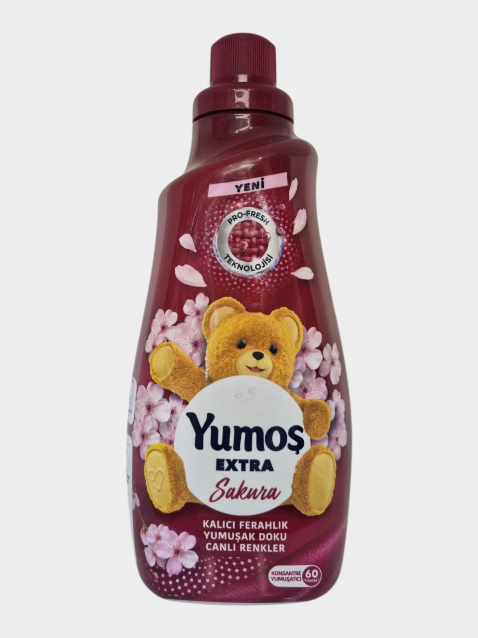 Yumos Extra kir yumshatgich, 1440 ml - To'q qizil